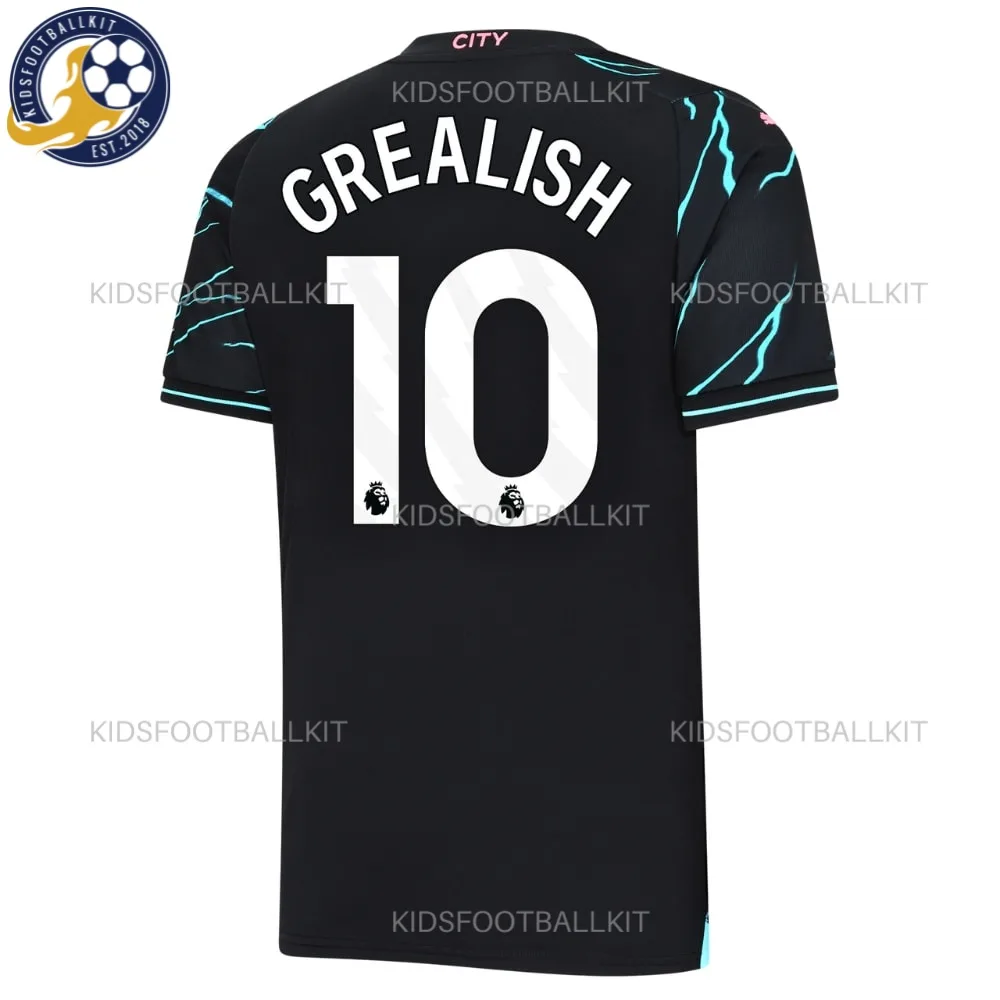 Manchester City No.10 Grealish ユニフォーム Man City Grealish 10 Home Men Football Shirt 24/25 | Best 2025