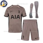 Tottenham Hotspur Third Kids Football Kit 2023/24 (With Socks)