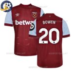 West Ham United Home Men Football Shirt 2023/24 BOWEN 20 Printed