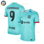 Barcelona Third Men Football Shirt 2023/24 LEWANDOWSKI 9 Printed