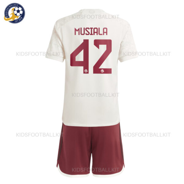 Bayern Munich Third Kids Kit Musiala 42