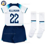 England Kids Home Football Kit BELLINGHAM 22