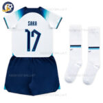 England Kids Home Football Kit SAKA 17