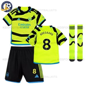 Arsenal Away Kids Kit 2023/24 Ødegaard 8