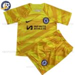 Chelsea Yellow Goalkeeper Infinite Athlete Kids Football Kit 2023/24 (No Socks)