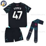 Manchester City Foden 47 Kids Football Kit