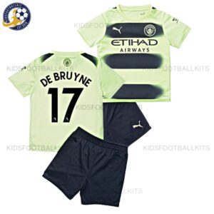 Manchester City Third Junior Kit Bruyne 17