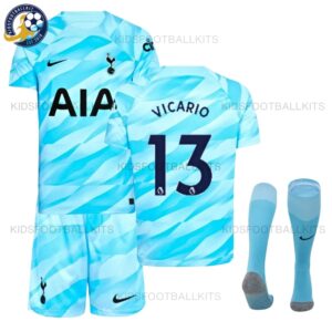 Tottenham Goalkeeper Kids Kit VICARIO 13