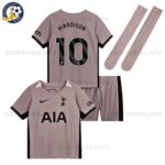 Tottenham Hotspur MADDISON 10 Third Kids Football Kit 2023/24 Printed (With Socks)
