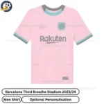 Barcelona Third Breathe Men Football Shirt - front view