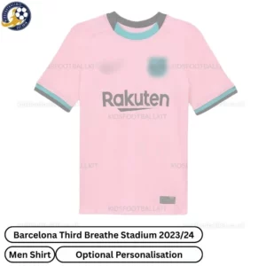 Barcelona Third Breathe Men Football Shirt - front view