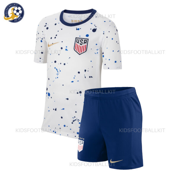 USA Home Kids Football Kit