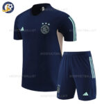 Ajax Black Training Kids Football Kit 2023/24 (No Socks)