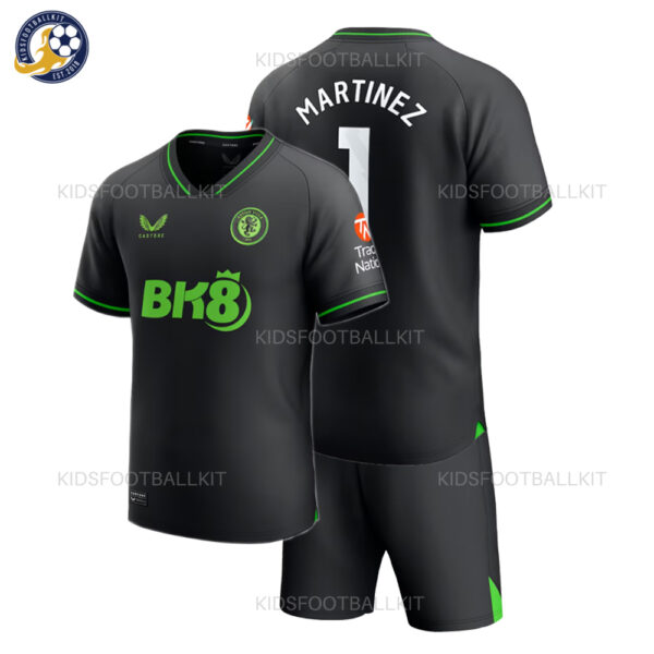 Aston Villa Home Goalkeeper Kids Kit MARTINEZ 1
