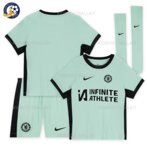 Chelsea Third Kids Football Kit Sponsor