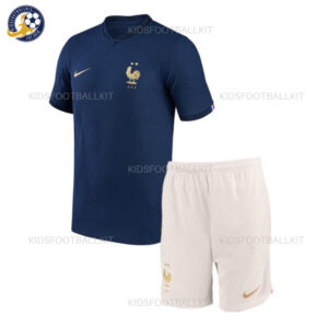 France Home Kids Football Kit 2022
