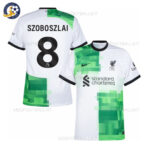 Liverpool Away Men Football Shirt 2023/24 SZOBOSZLAI 8 Printed
