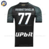 Napoli Third Men Shirt KVARATSKHELIA 77