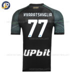 Napoli Third Men Shirt KVARATSKHELIA 77
