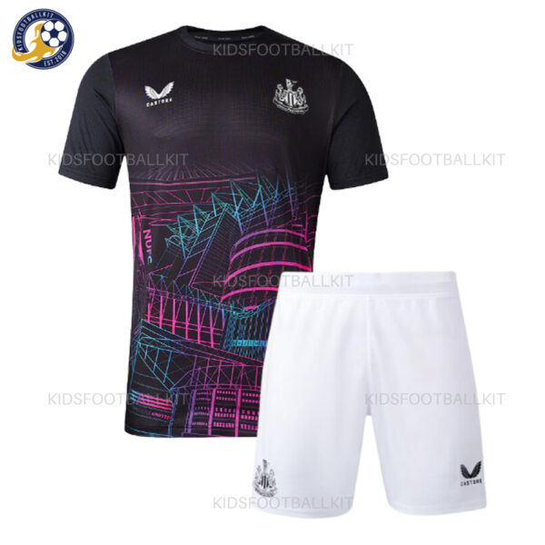 Newcastle Black Training Kids Football Kit