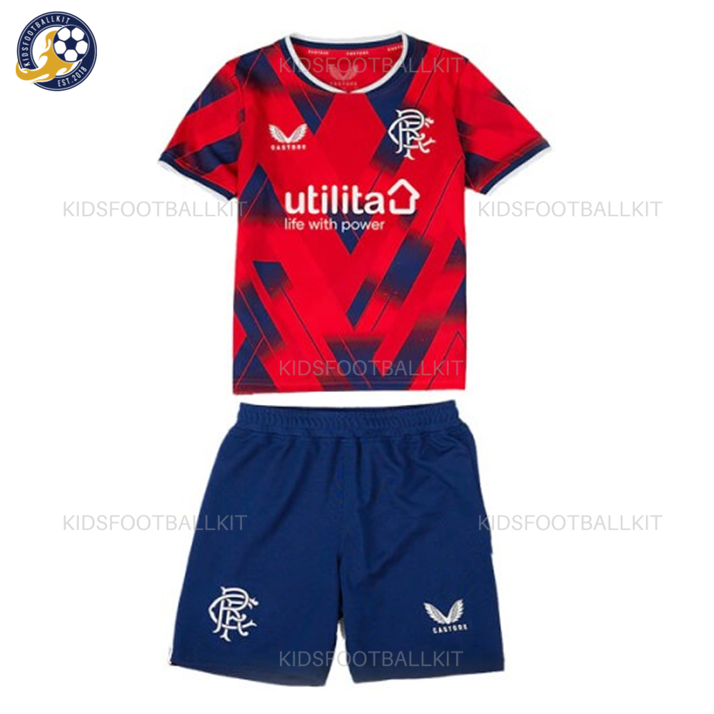 Rangers Four Kids Football Kit