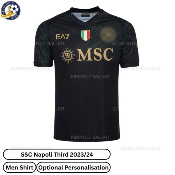 SSC Napoli Third Men Football Shirt 2023_24-front view-b