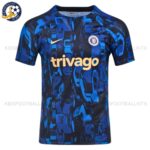 Chelsea Blue Pre Match Training Men Football Shirt 2023/24