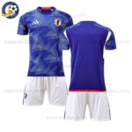 Japan Home Kids World Cup Football Kit 2022 (No Socks)