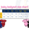 KFK baby size chart