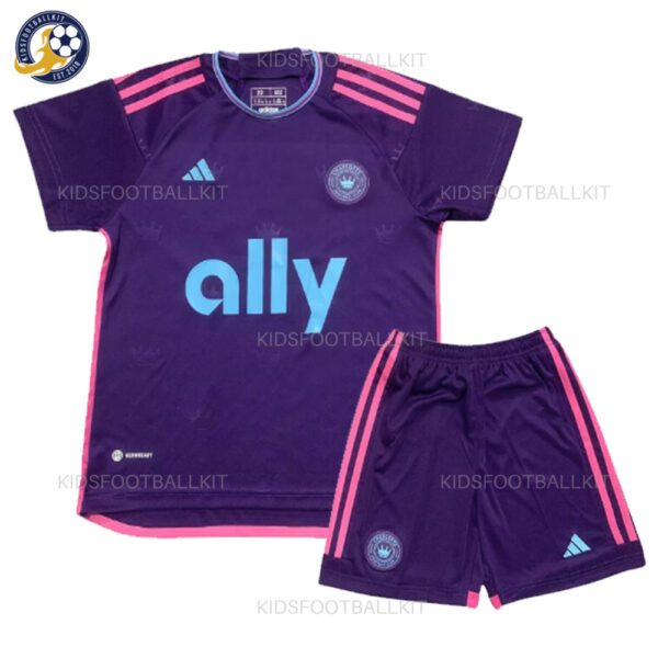 Charlotte Away Kids Football Kit