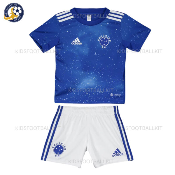 Cruzeiro Esporte Home Kids Football Kit