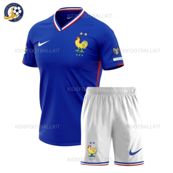 France Home Kids Football Kit 2023