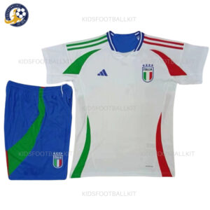 Italy Away Kids Football Kit 2024/25