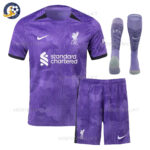 Liverpool Third Adult Football Kit 2023/24 (With Socks)