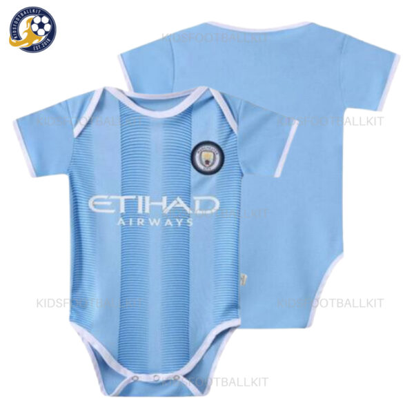 Manchester City Home Baby Football Kit