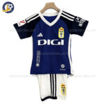Real Oviedo Home Kids Football Kit 2023/24 (No Socks)
