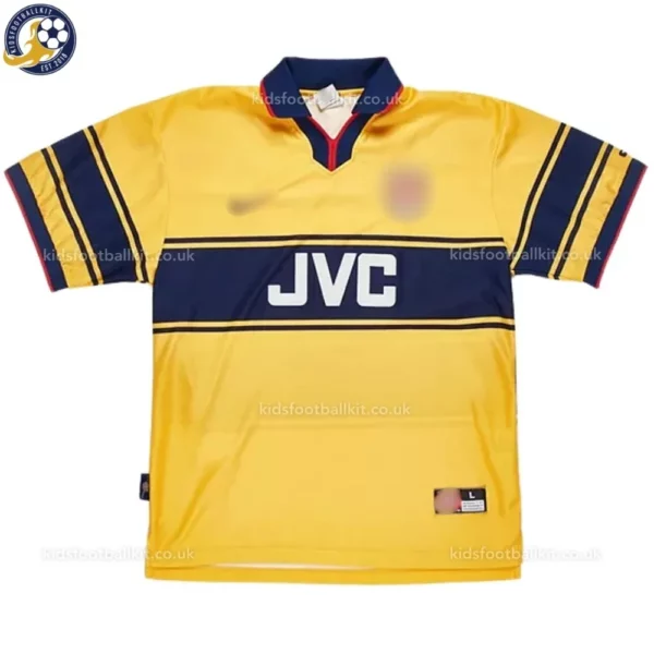 Retro Arsen^_^aI Away Men Football Shirt 1998/99 - blur