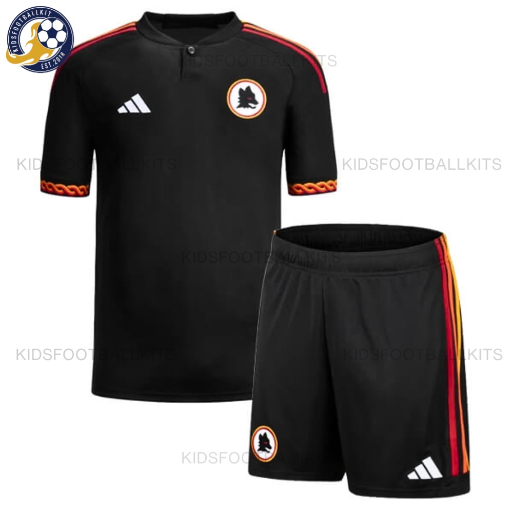 AS Roma Third Kids Football Kit