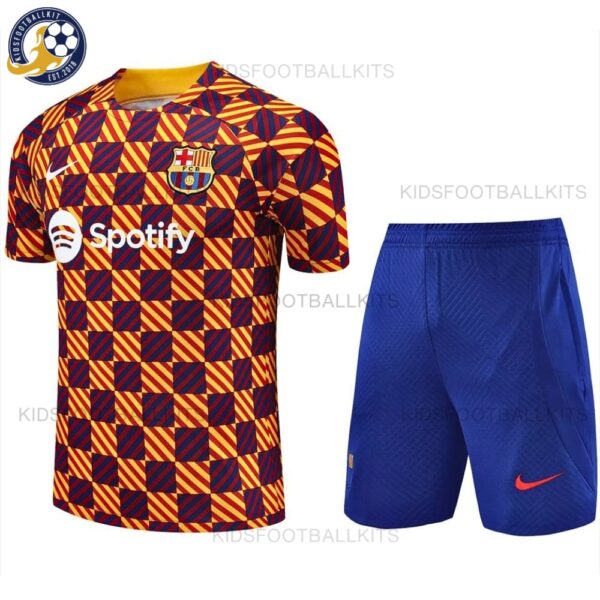 Barcelona Yellow Blue Training Adult Football Kit