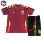 Belgium Home Red Kid Football Kit 2024/25 (No Socks)