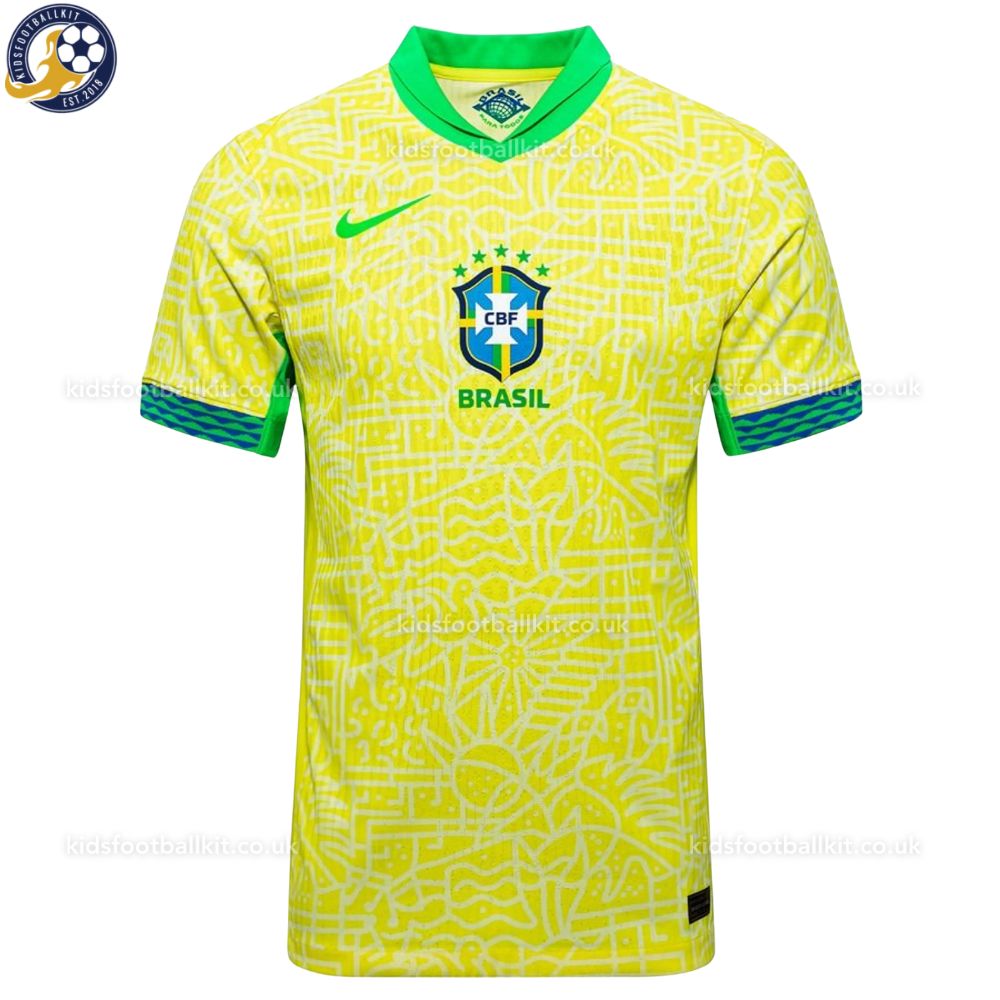 Brazil Home Men Football Shirt 2024 2023 Best Price 2025