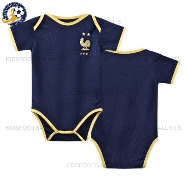 France Home Baby Football Kit 2022