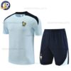 France White Tracksuit Kids Football Kit 24/25