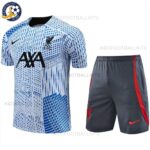 Liverpool Blue Training Adult Football Kit 2023/24 (No Socks)
