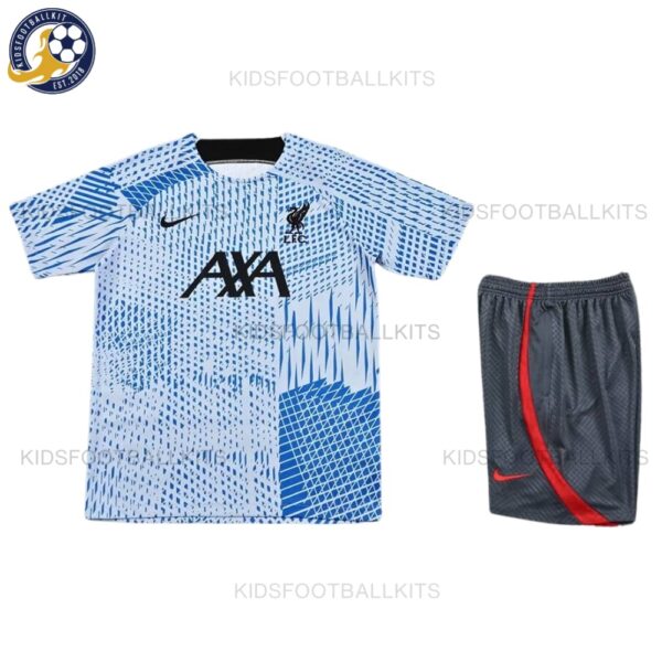 Liverpool Blue Training Adult Football Kit