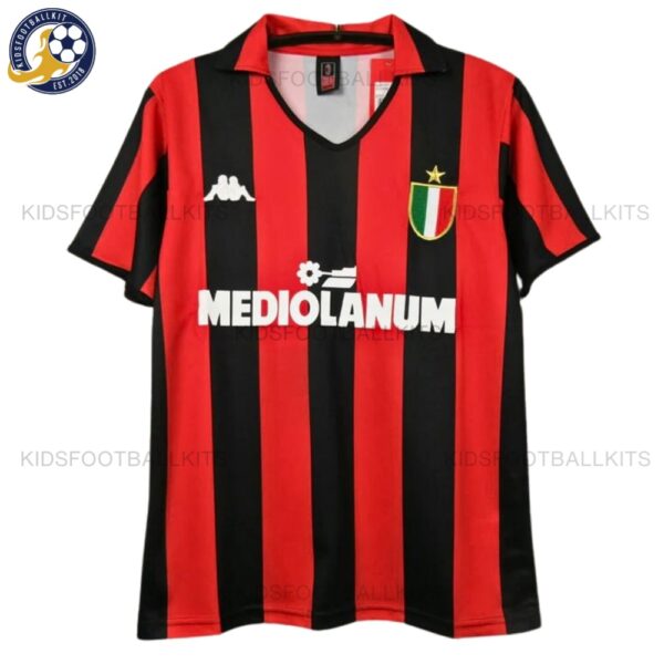 Retro AC Milan Home Men Football Shirt 1989