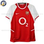 Retro Arsenal Home Men Football Shirt 2002/03
