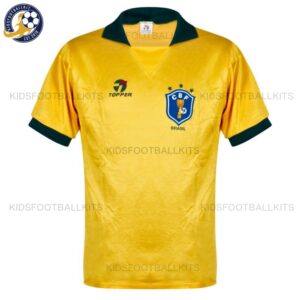 Retro Brazil Home Men Football Shirt 1988