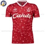 Retro Liverpool Candy Home Men Football Shirt 1989/91