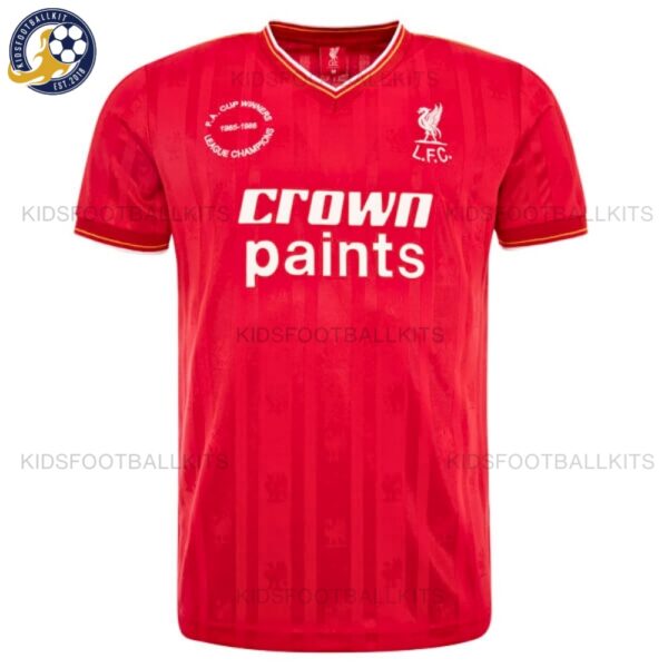 Retro Liverpool Home Men Football Shirt 85/86